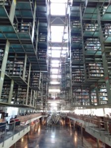 バスコンセーロス図書館の内部