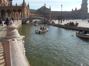 スペイン広場の運河