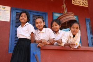 カンボジアの小学校