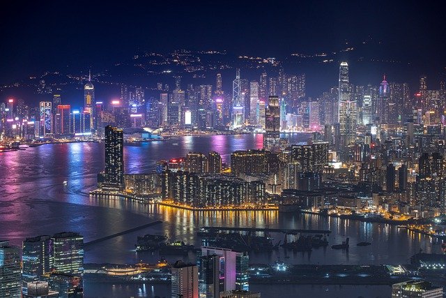 世界三大夜景に数えられる「香港の夜景」