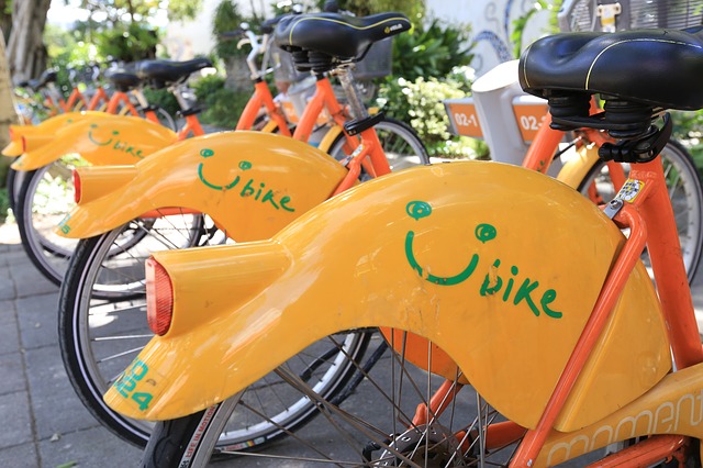 台北のレンタル自転車「YouBike：微笑單車」