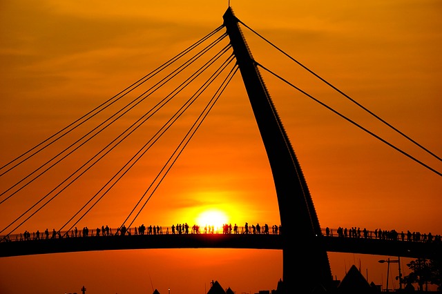 台湾で一番美しい夕陽スポット「情人橋：Lover's Bridge」