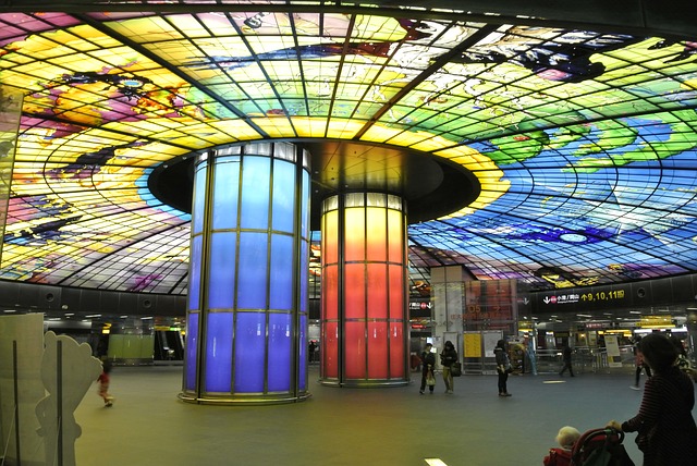世界で最も美しい地下鉄駅第2位に選ばれた「美麗島駅」
