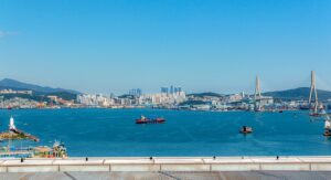 韓国第2の都市「釜山」の港
